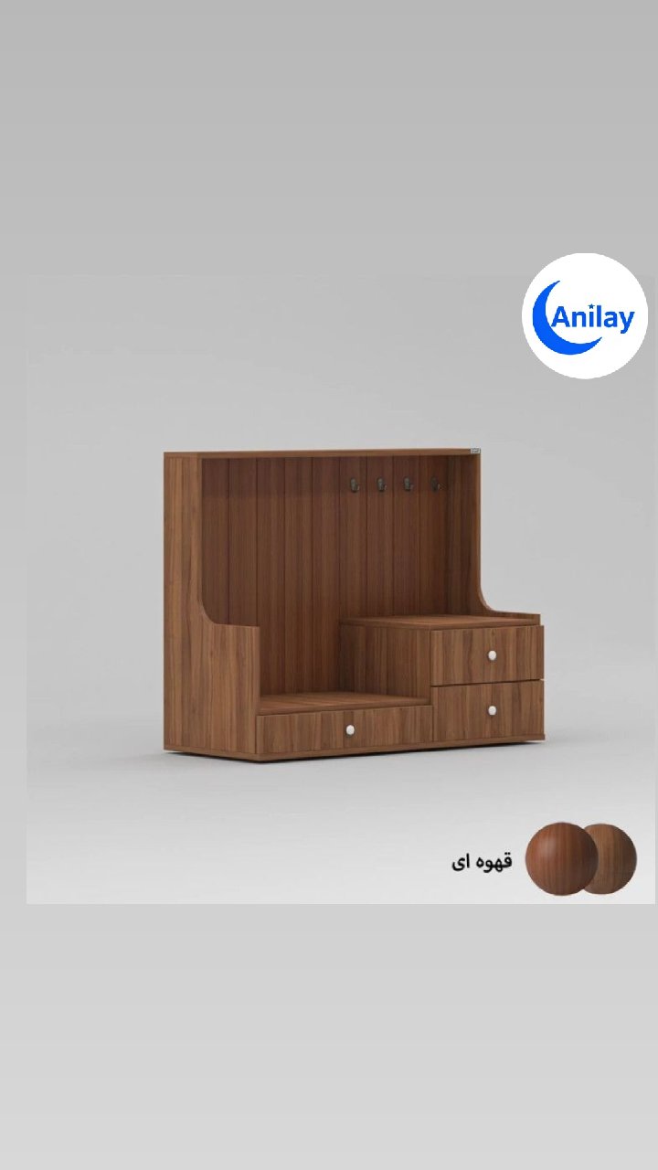 مینی کافی بار MDF آنیلای مدل CB103