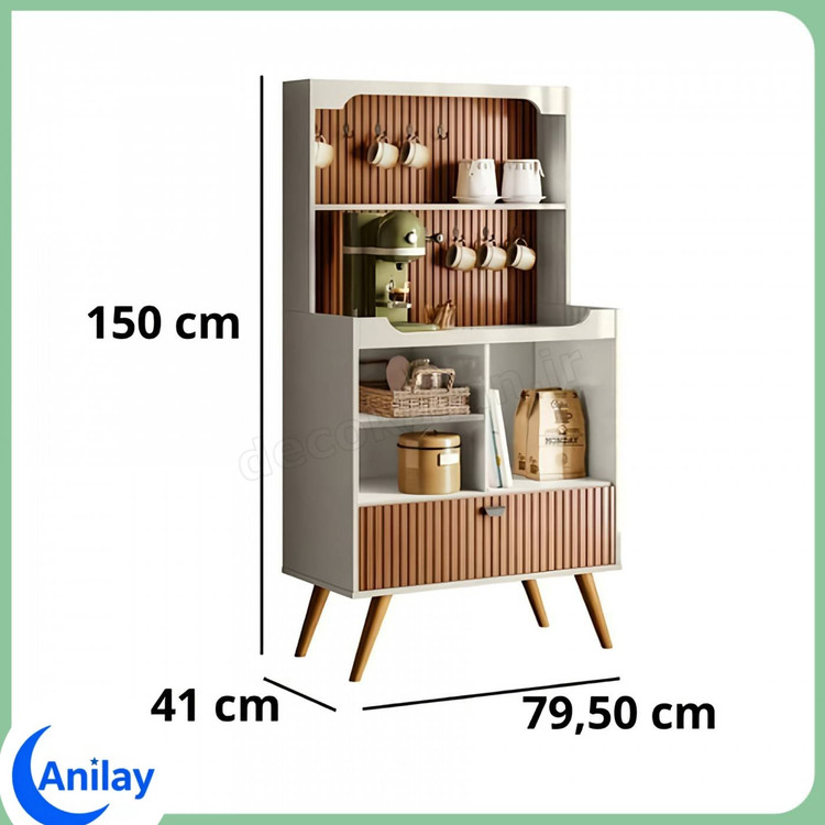 کافی بار ایستاده MDF آنیلای مدل CB302