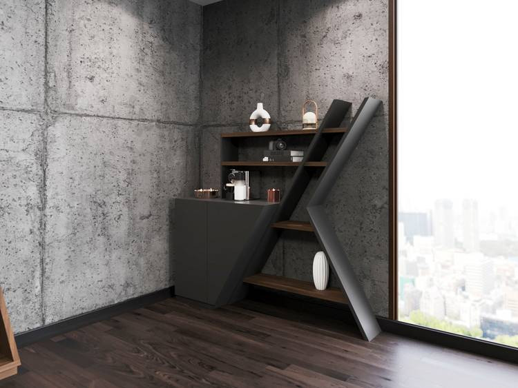 میزبار پینترستی MDF آنیلای مدل MB501