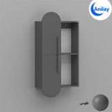 کتابخانه دیواری MDF آنیلای مدل L202