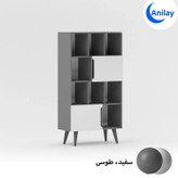 کتابخانه ایستاده MDF آنیلای مدل L204