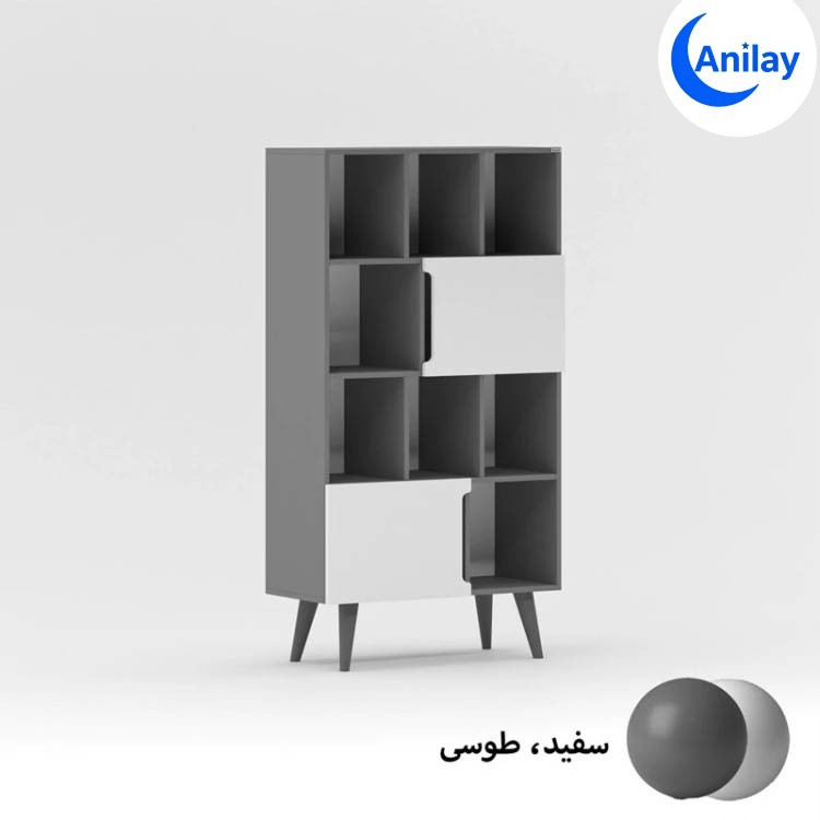 کتابخانه ایستاده MDF آنیلای مدل L204