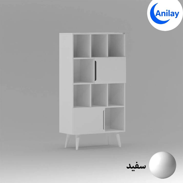 کتابخانه ایستاده MDF آنیلای مدل L204