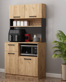 کافی بار ایستاده MDF آنیلای مدل CB304 -در دو جنس و ۴ رنگ مختلف