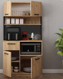 کافی بار ایستاده MDF آنیلای مدل CB304 -در دو جنس و ۴ رنگ مختلف