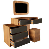 میز آرایش MDF آنیلای مدل MA101 - در دو جنس و ۵ رنگ مختلف
