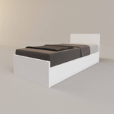 تخت تک نفره MDF آنیلای مدل T101 - در دو جنس و ۴ رنگ مختلف