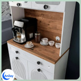 کافی بار ایستاده MDF آنیلای مدل CB307 - در دو جنس و ۴ رنگ مختلف
