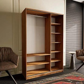 کمد لباس ریلی MDF آنیلای مدل KL109