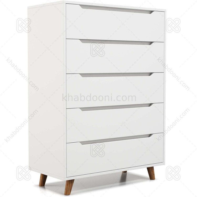 دراور ۵ کشو MDF آنیلای مدل D105