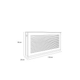 کاور رادیاتور MDF آنیلای مدل KR104